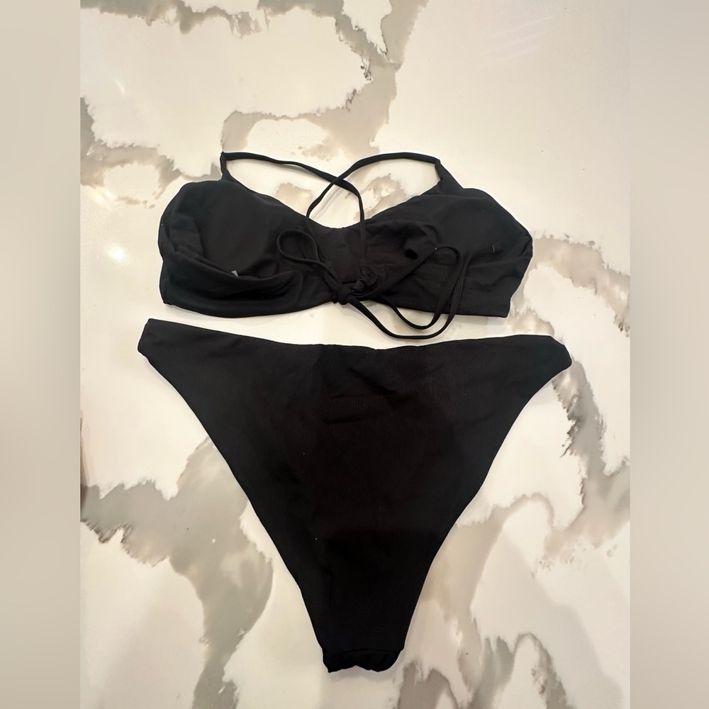 New without tags black bikini size XL
